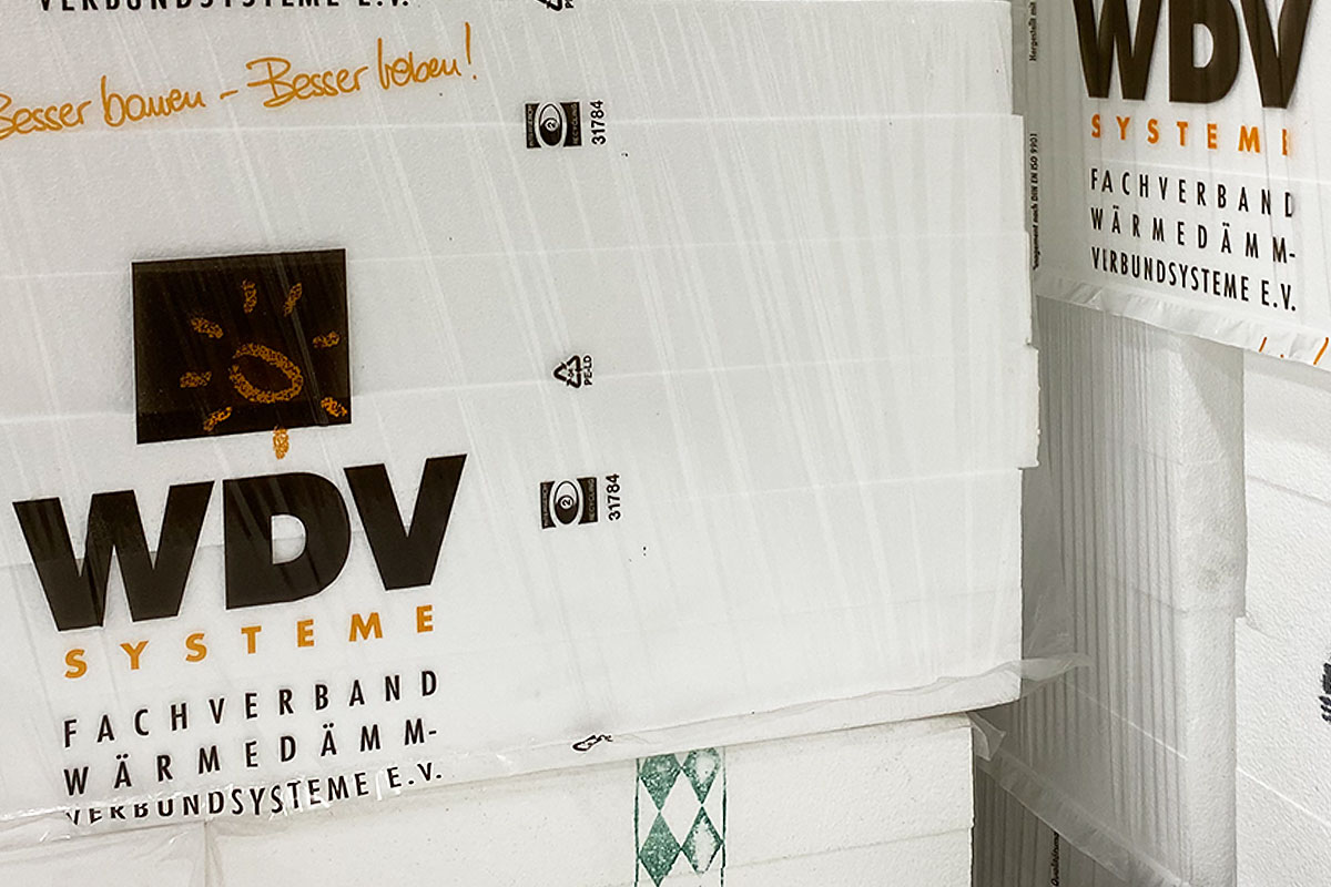 Wärmedämmung und Fassadenverkleidung